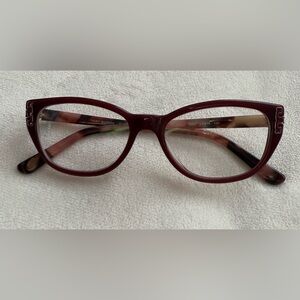 Tory Burch Deep Red Glasses